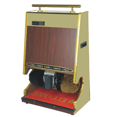 豪華木紋擦鞋機(jī)