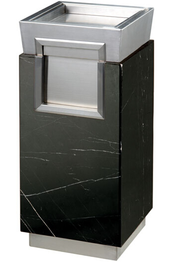 鋼頂石身果皮箱