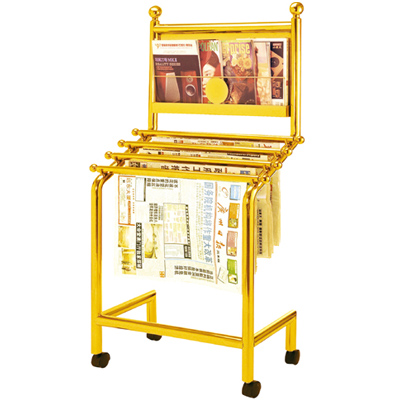 鈦金書報(bào)架