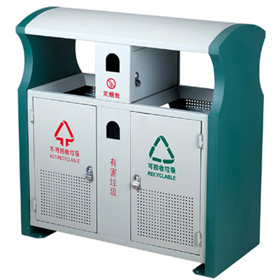 分類環保垃圾桶（帶煙灰缸）