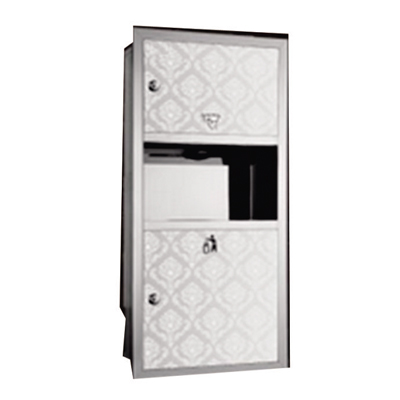 大擦手紙架(帶垃圾桶)