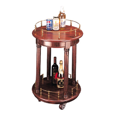 圓形酒水車