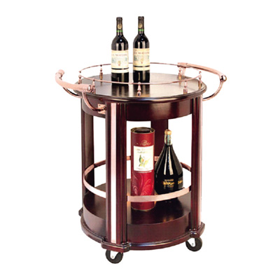 圓形酒水車
